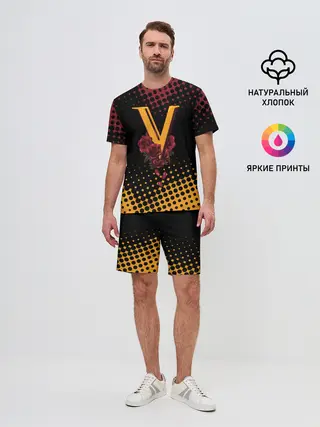 Мужской костюм с шортами / CYBERPUNK 2077 / VALENTINO.