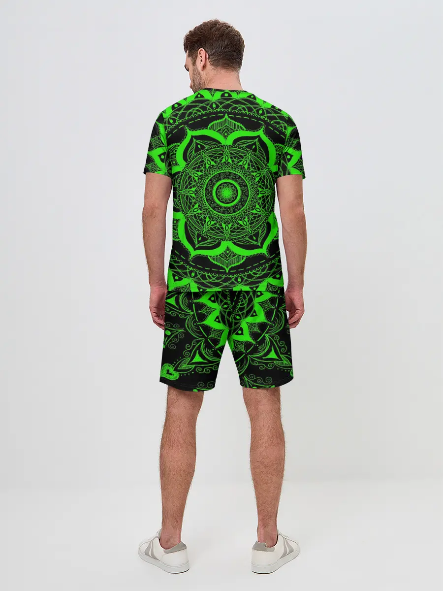 Мужской костюм с шортами / Mandala