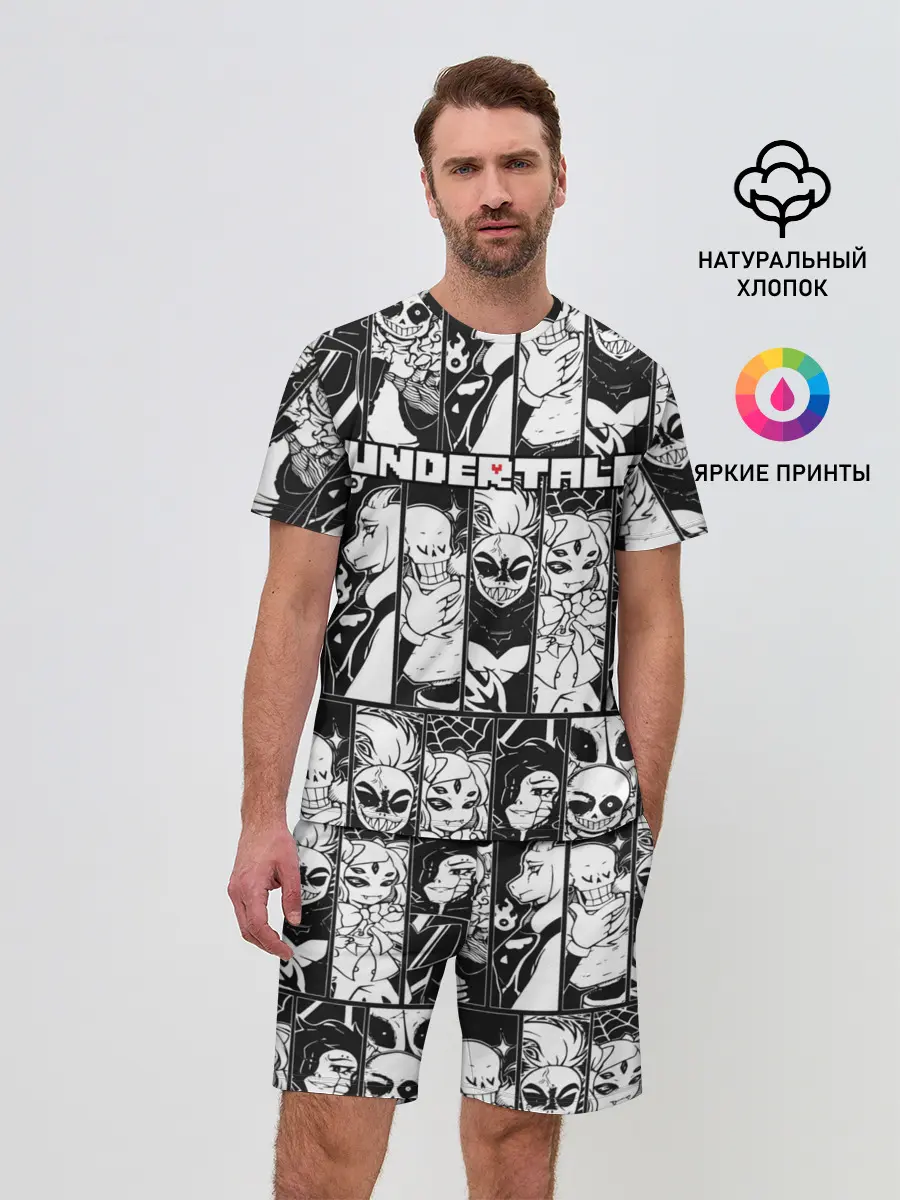 Мужской костюм с шортами / UNDERTALE