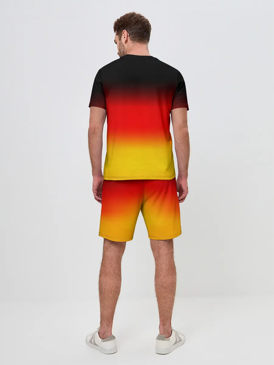 Мужской костюм с шортами / RAMMSTEIN АВТОГРАФЫ УЧАСТНИКОВ