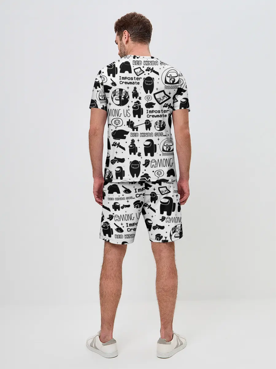 Мужской костюм с шортами / AMONG US