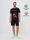 Мужской костюм с шортами / Among us Impostor