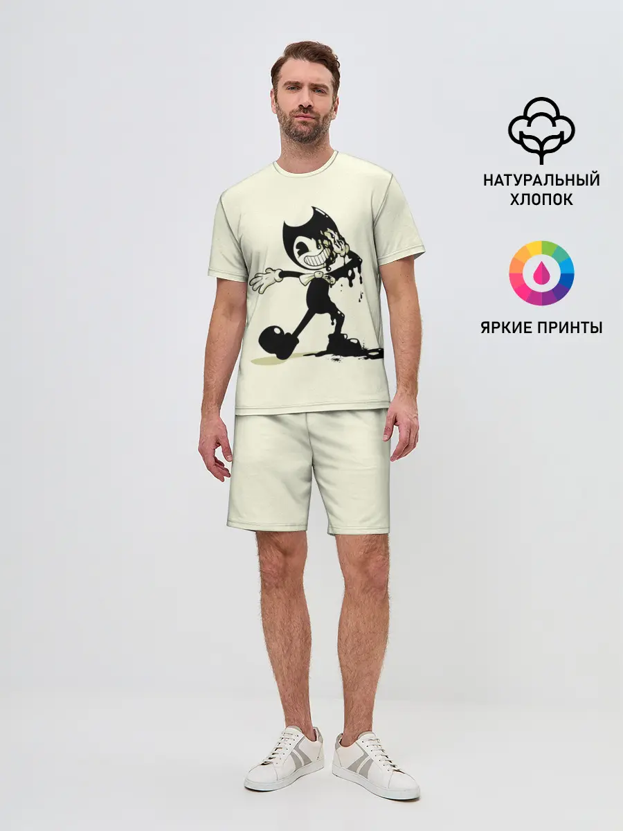 Мужской костюм с шортами / Bendy And The Ink Machine