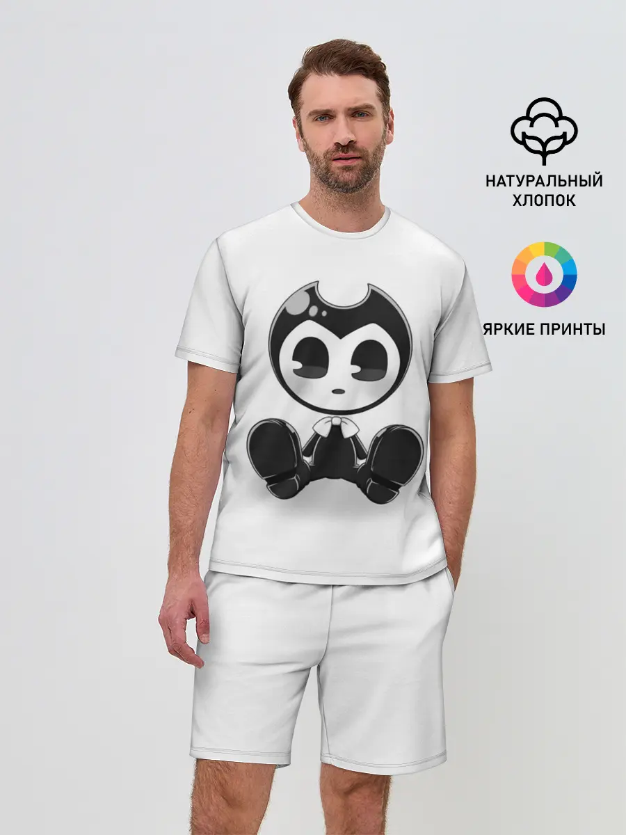 Мужской костюм с шортами / Bendy And The Ink Machine