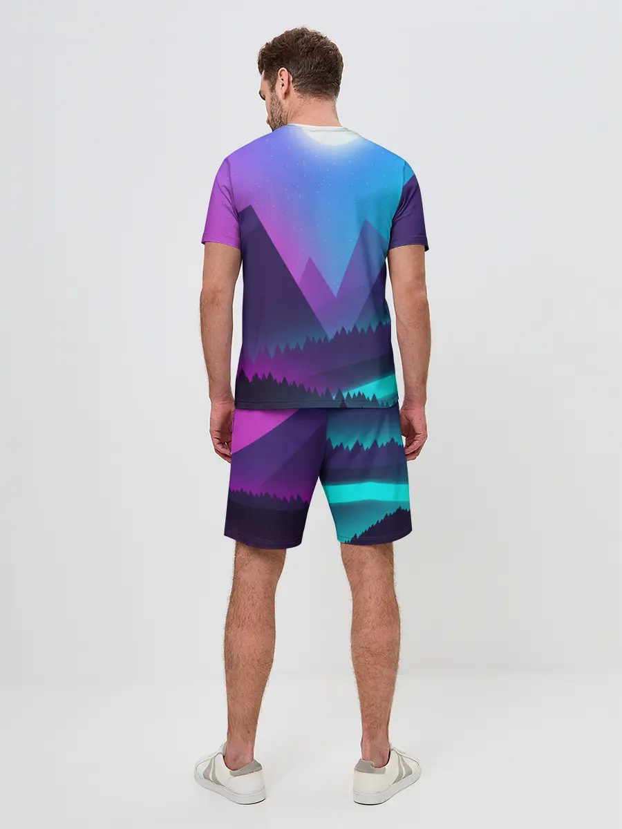 Мужской костюм с шортами / NEON FOREST