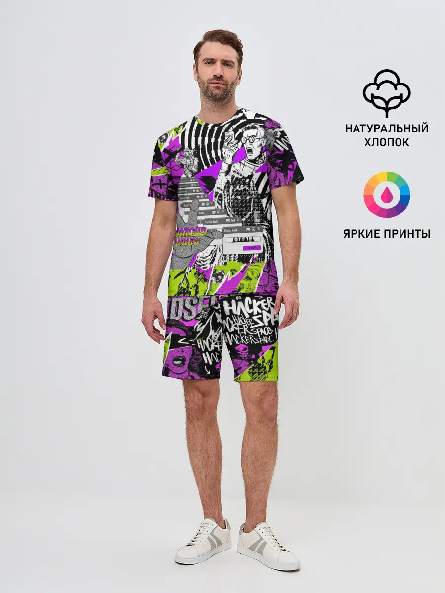 Мужской костюм с шортами / Watch Dogs: Legion