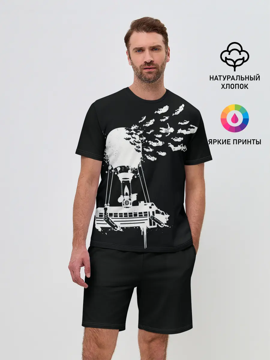 Мужской костюм с шортами / FORTNITE