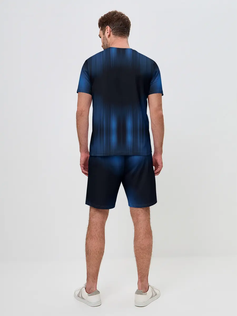 Мужской костюм с шортами / НЕОНОВЫЙ ДОЖДЬ