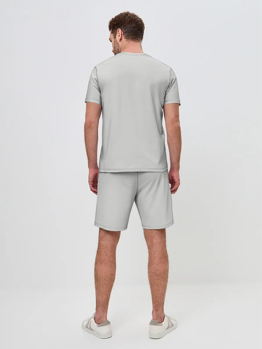 Мужской костюм с шортами / Серьёзная Панда