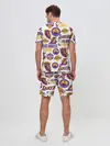 Мужской костюм с шортами / LAKERS LOGO