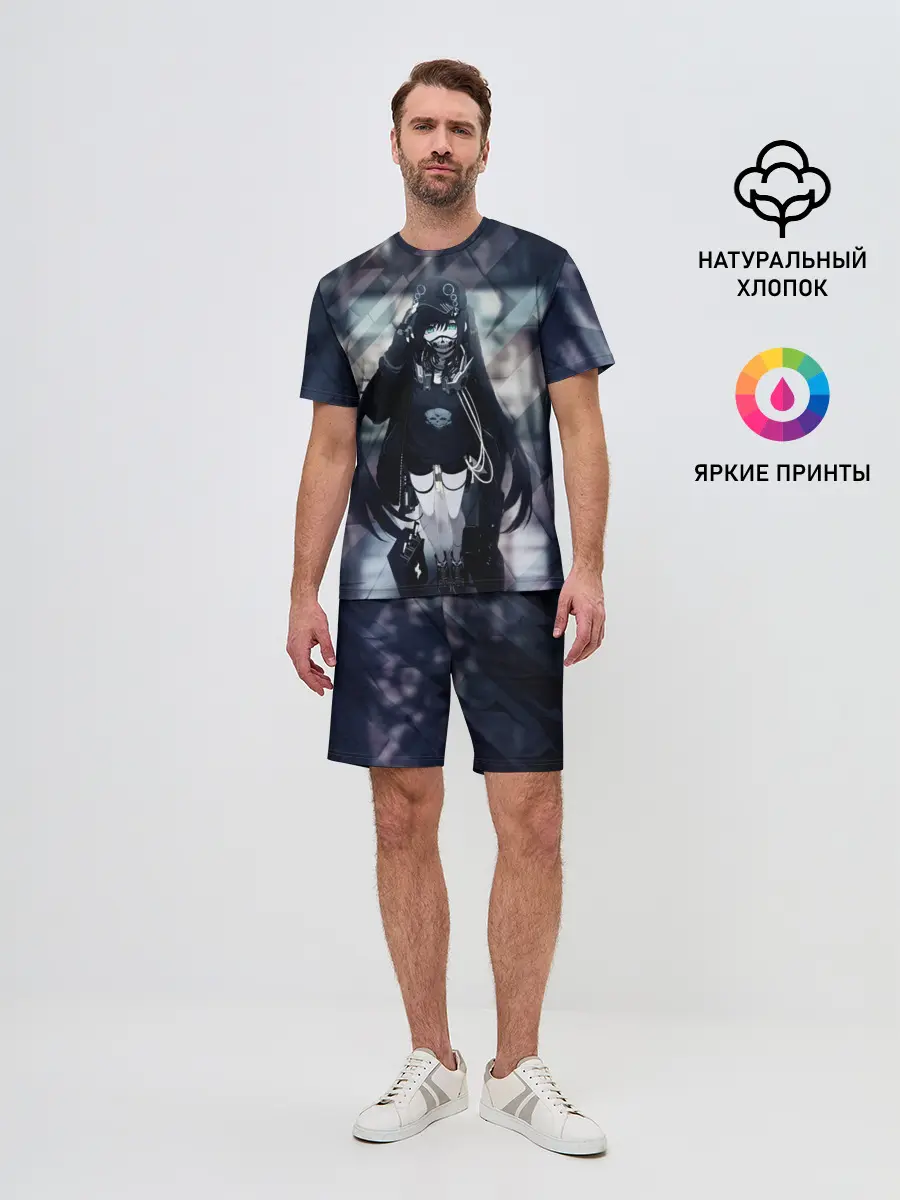 Мужской костюм с шортами / Anime Cyber