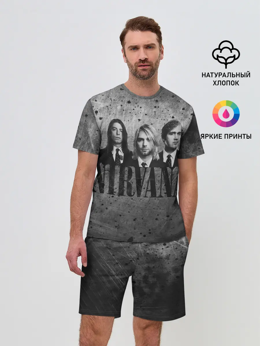 Мужской костюм с шортами / Нирвана