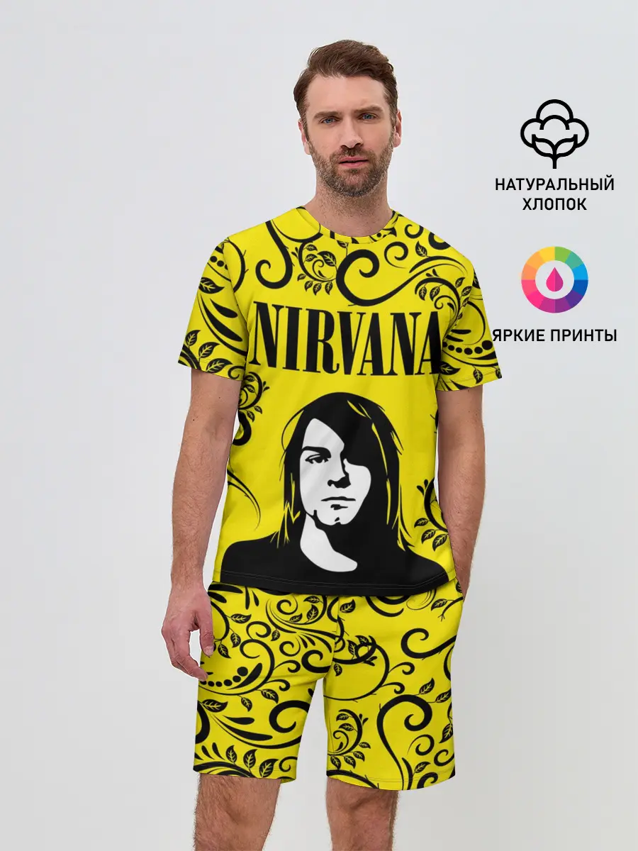 Мужской костюм с шортами / NIRVANA