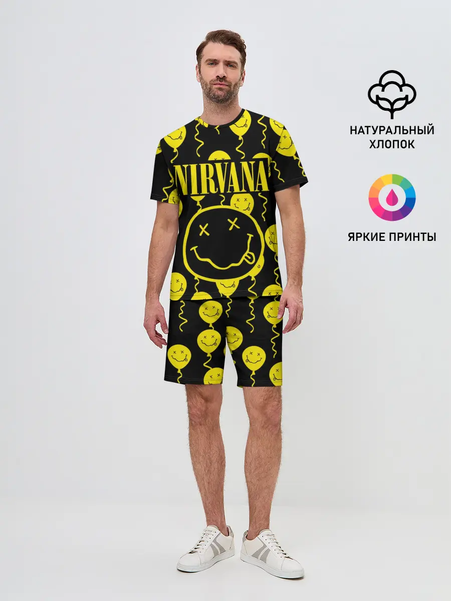 Мужской костюм с шортами / NIRVANA
