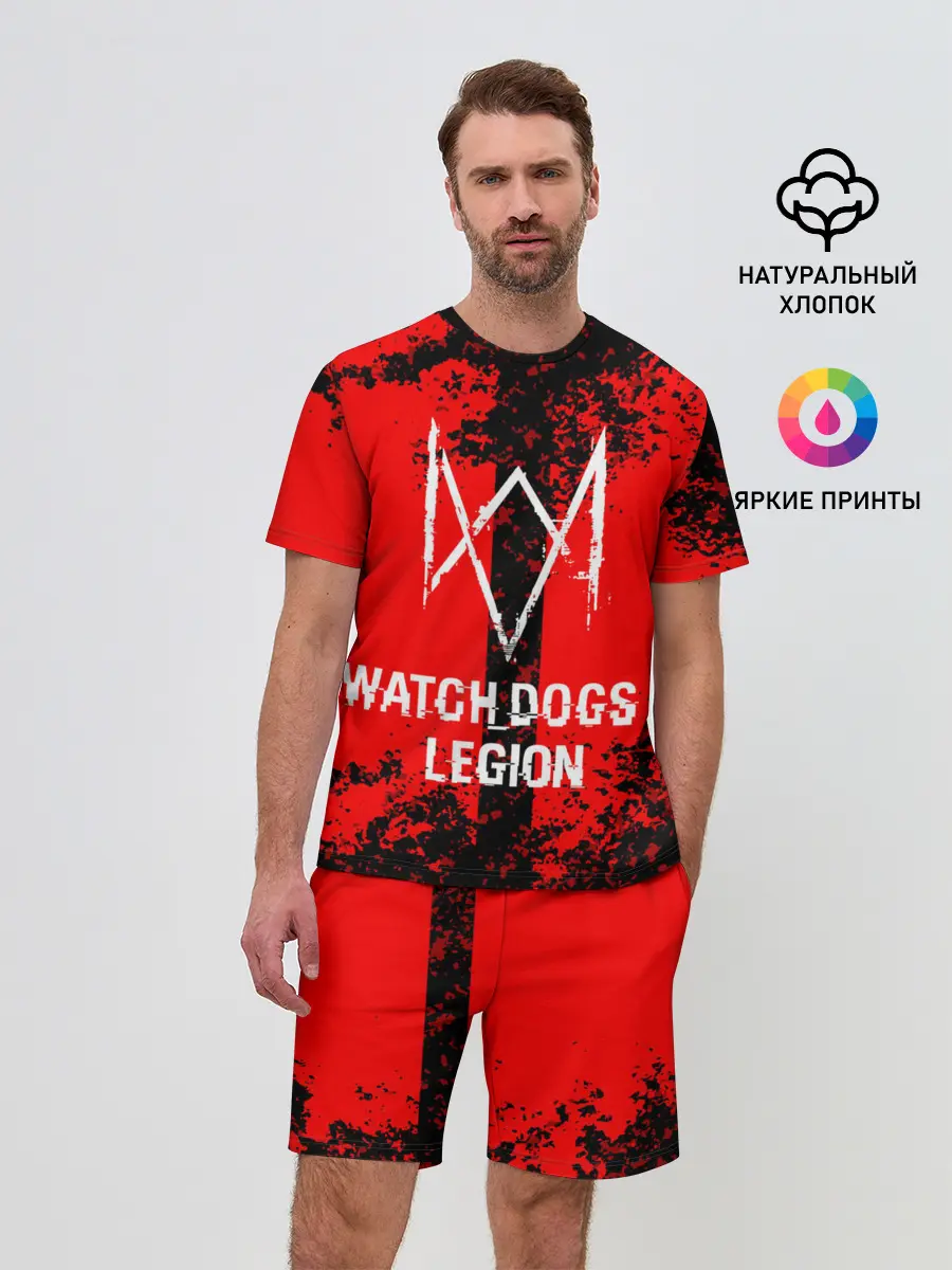 Мужской костюм с шортами / Watch Dogs: Legion.