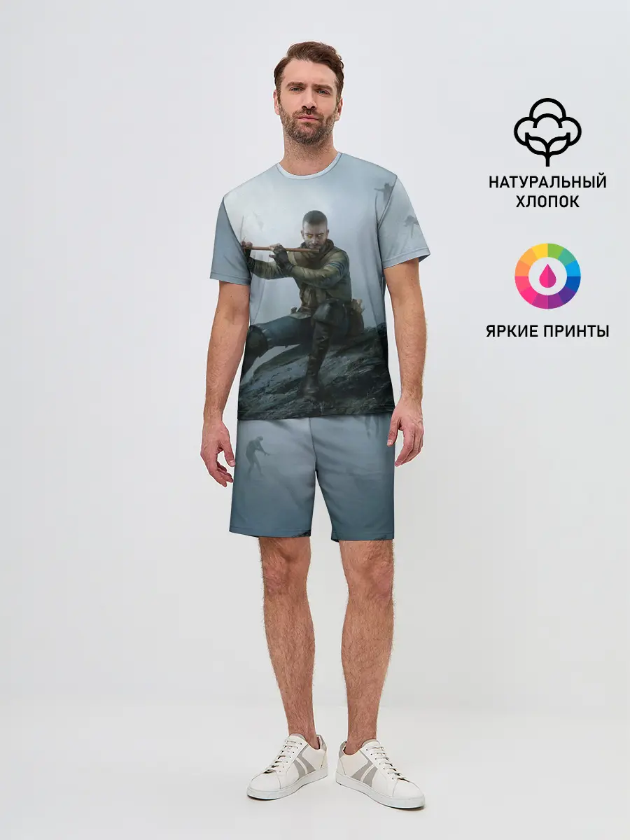 Мужской костюм с шортами / Господин Зеркало