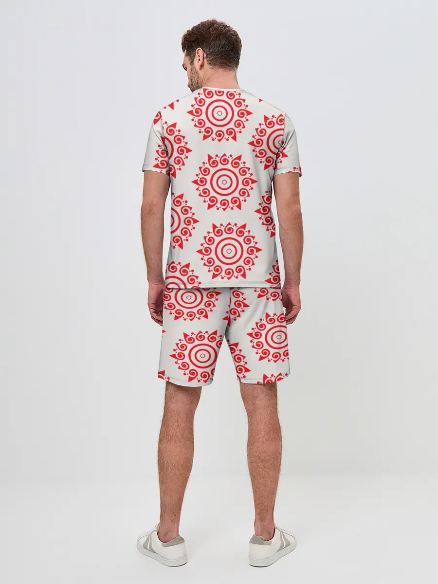 Мужской костюм с шортами / Цишань Вэнь