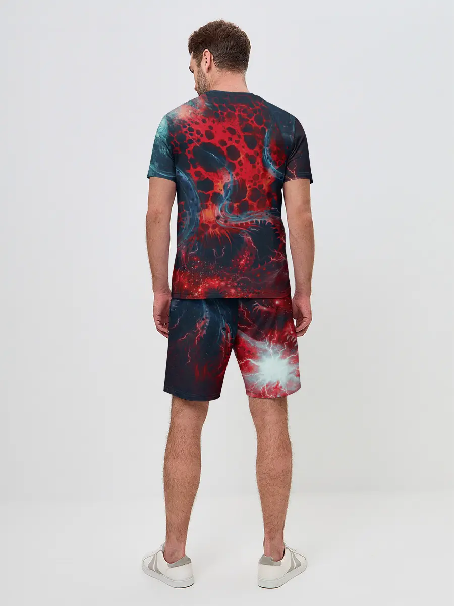 Мужской костюм с шортами / Гигантский космический монстр