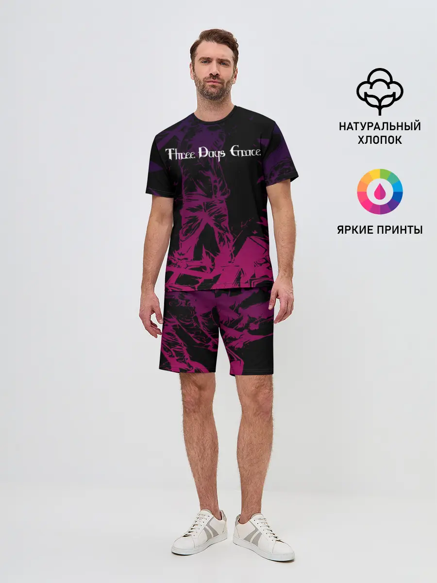 Мужской костюм с шортами / THREE DAYS GRACE.
