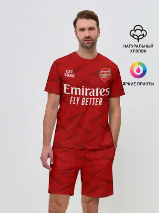 Мужской костюм с шортами / ARSENAL 20/21 - ДОМАШНЯЯ