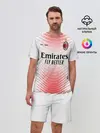 Мужской костюм с шортами / AC MILAN 20/21 - ГОСТЕВАЯ
