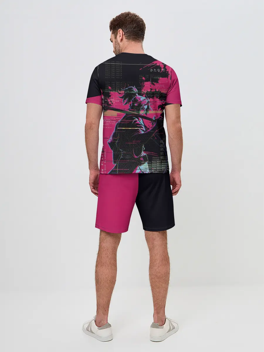 Мужской костюм с шортами / Samurai KATANA ZERO