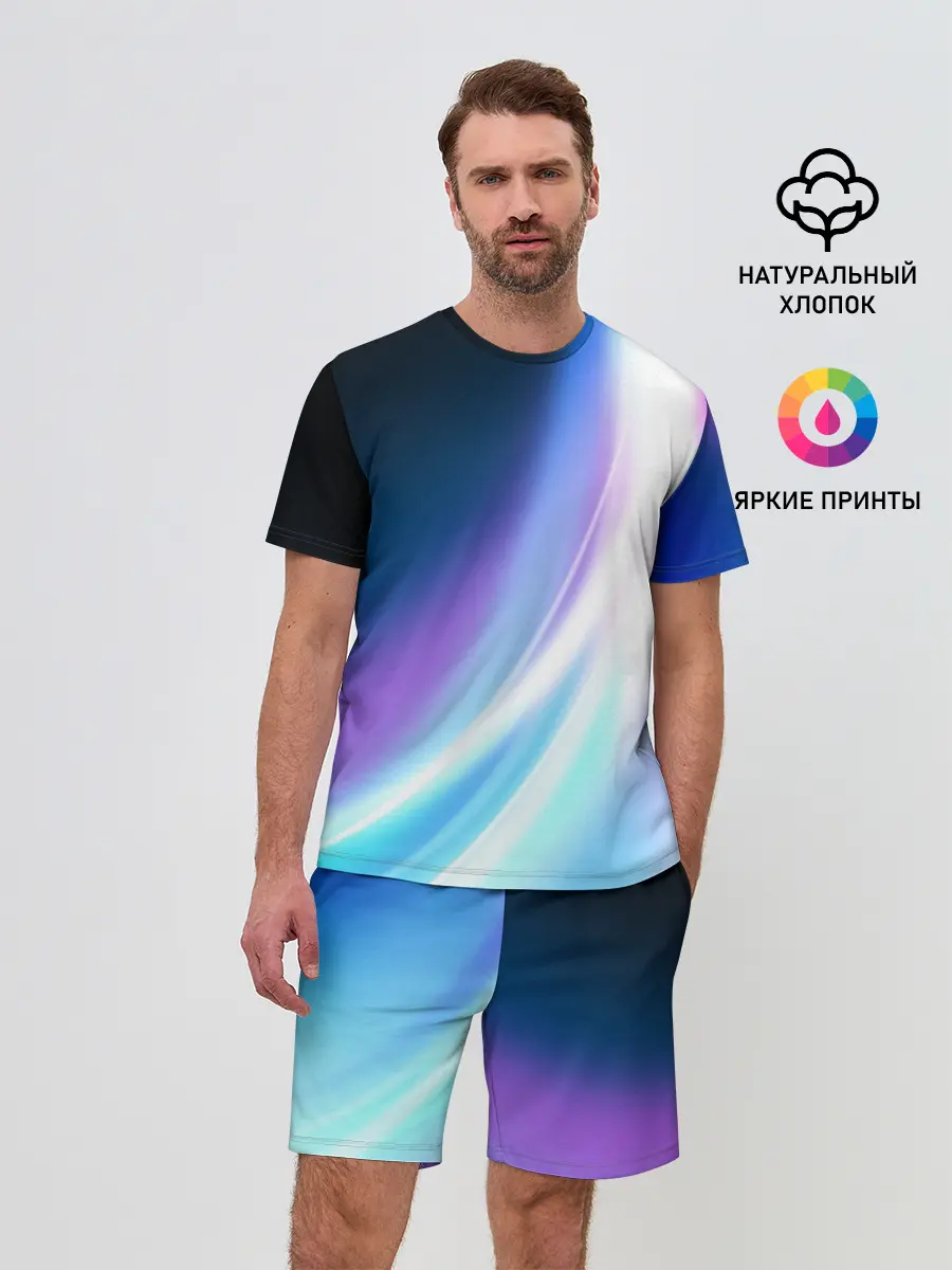 Мужской костюм с шортами / Сияние