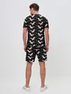 Мужской костюм с шортами / Unicorns pattern