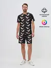 Мужской костюм с шортами / Unicorns pattern
