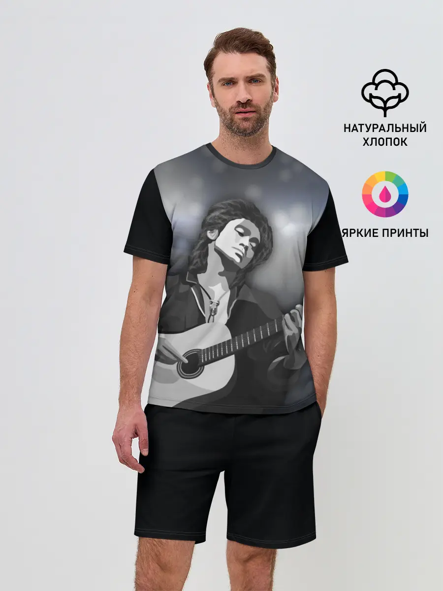 Мужской костюм с шортами / КИНО