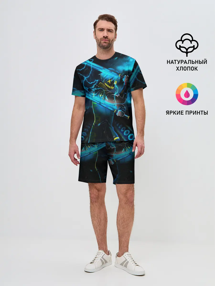 Мужской костюм с шортами / NEON SAMURAI