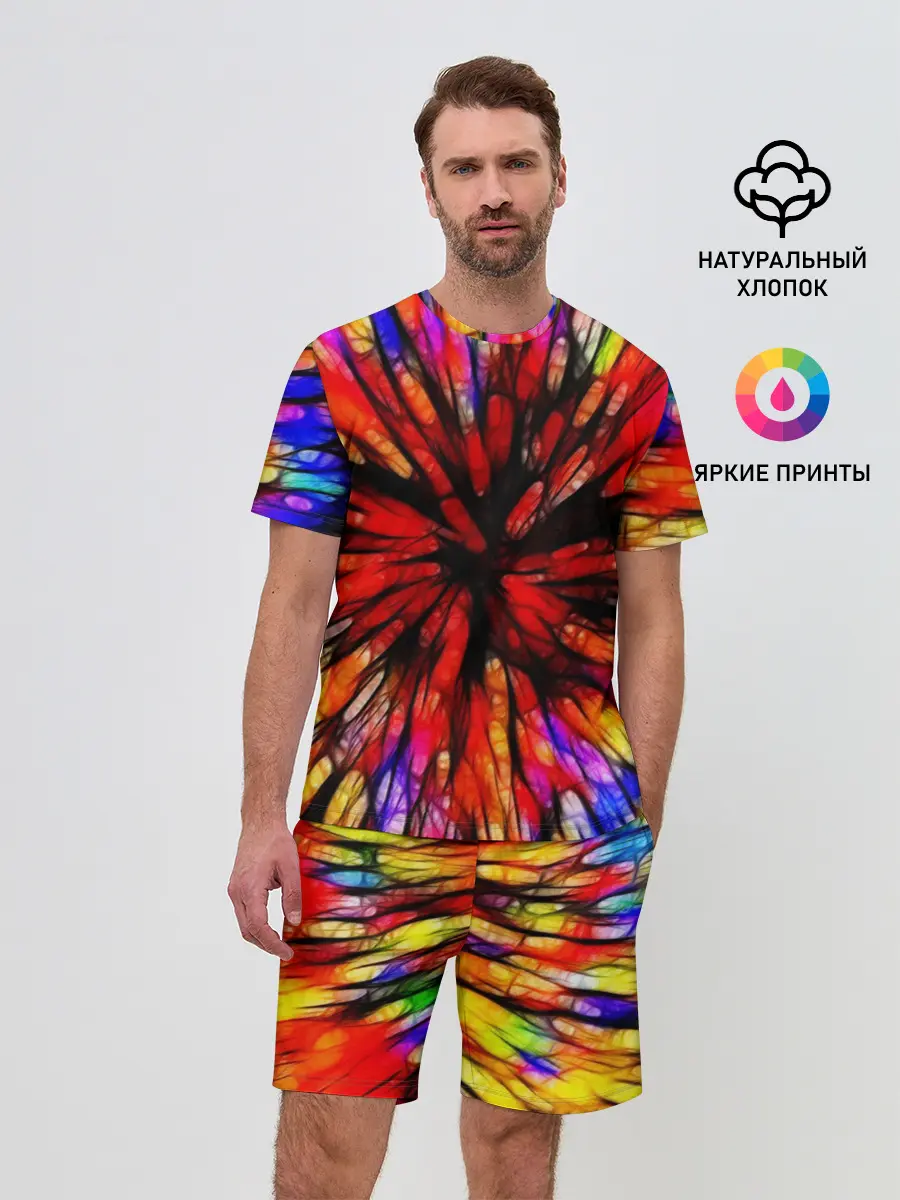 Мужской костюм с шортами / Батик