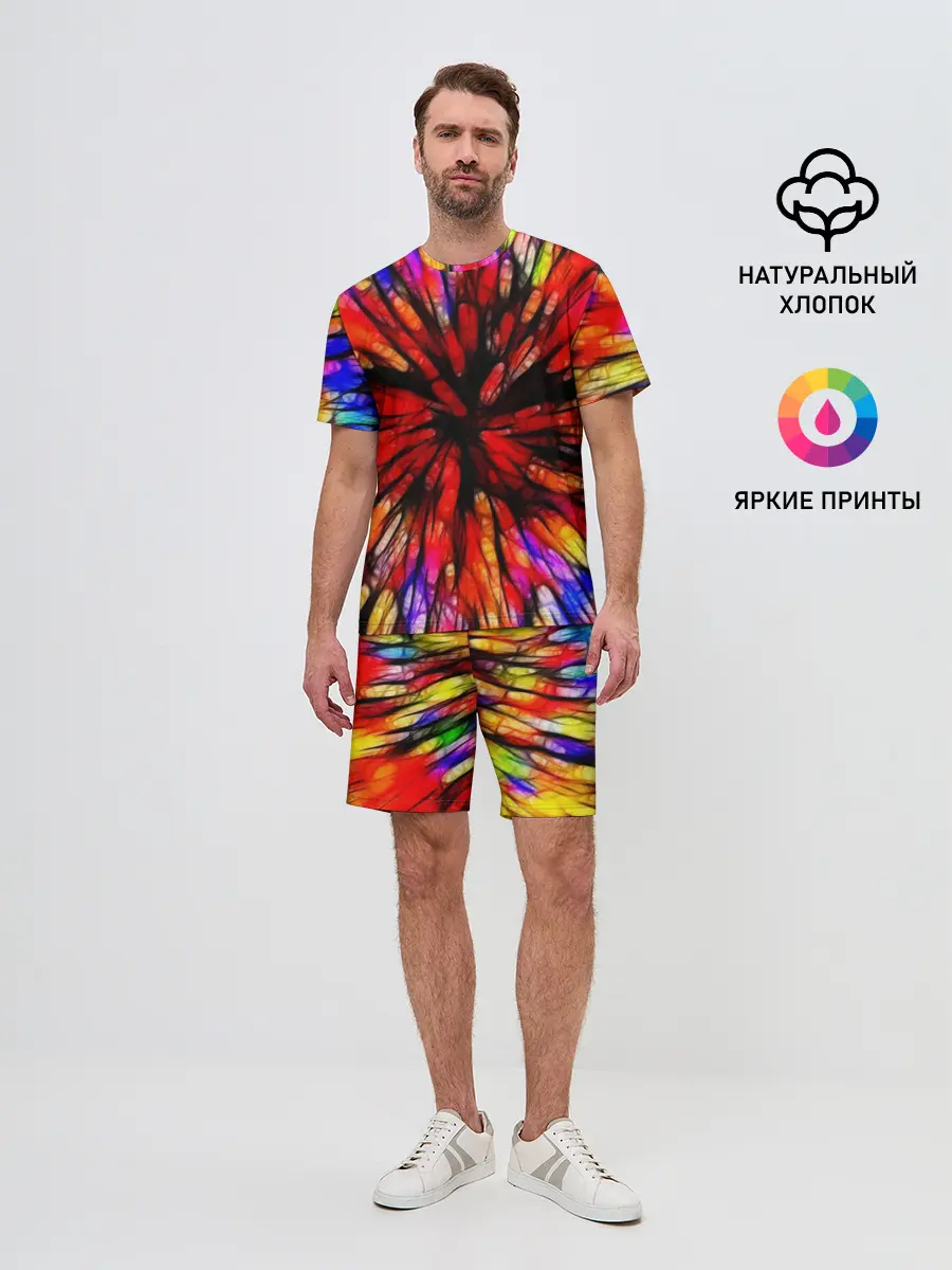 Мужской костюм с шортами / Батик