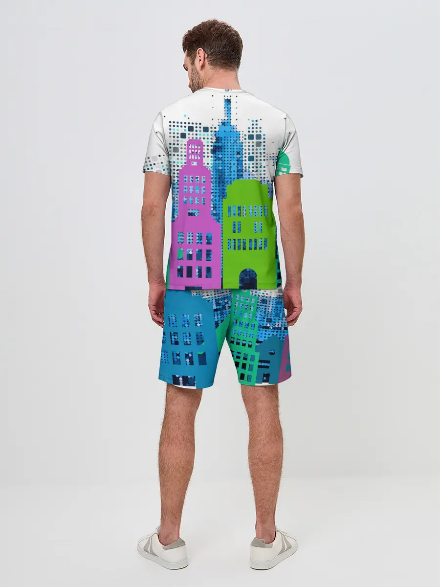 Мужской костюм с шортами / Город