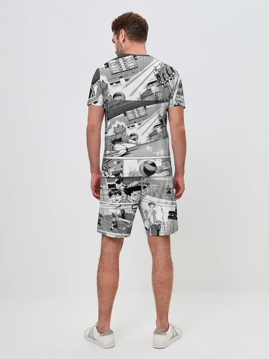 Мужской костюм с шортами / Haikyu