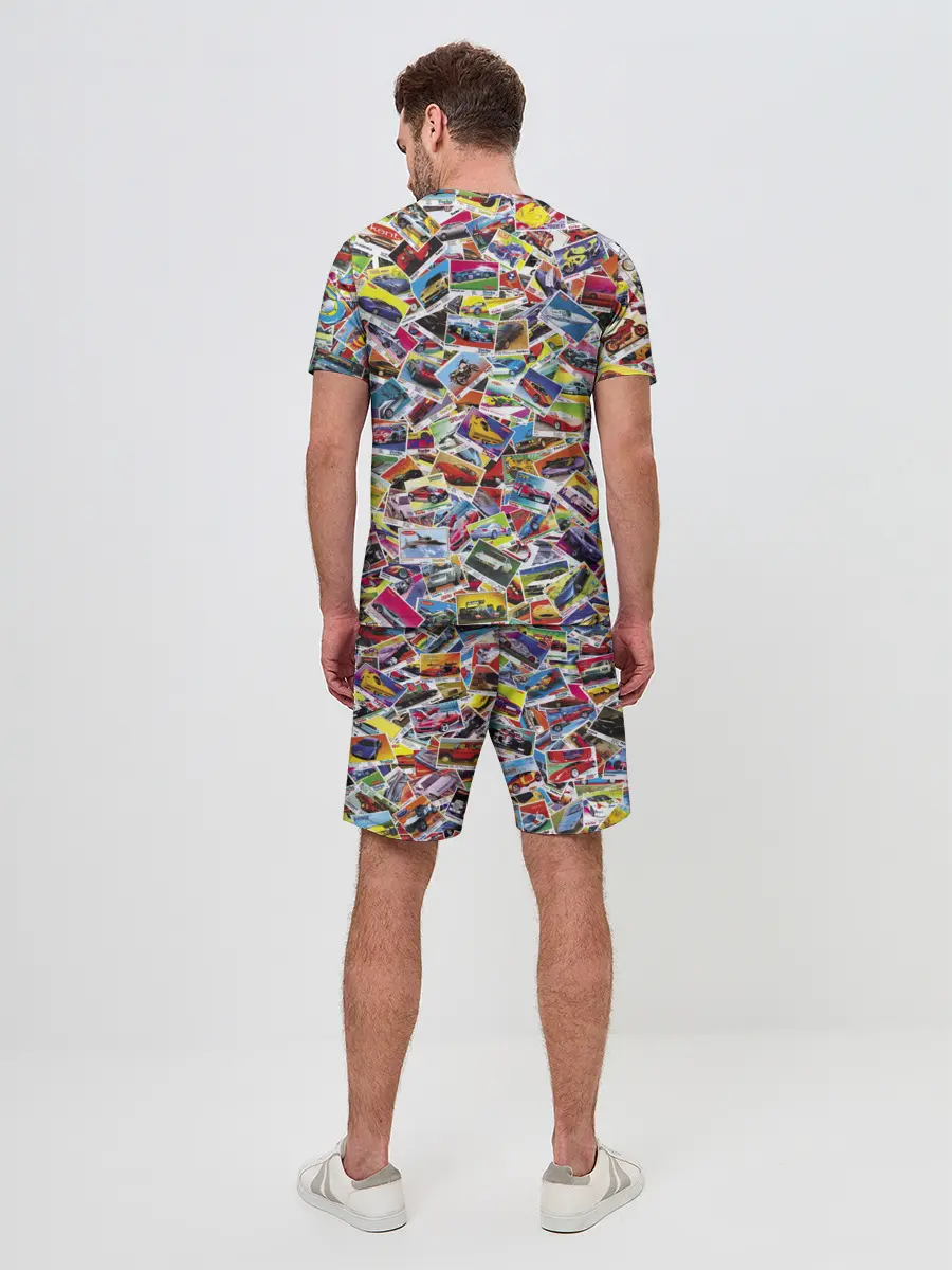 Мужской костюм с шортами / Коллекция вкладышей Turbo