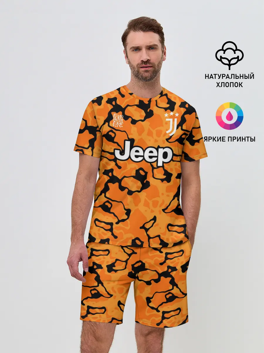 Мужской костюм с шортами / JUVENTUS резервная 20/21