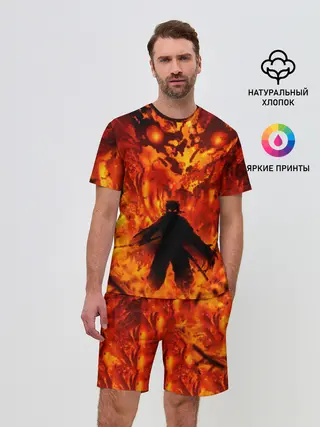 Мужской костюм с шортами / Клинок, рассекающий демонов