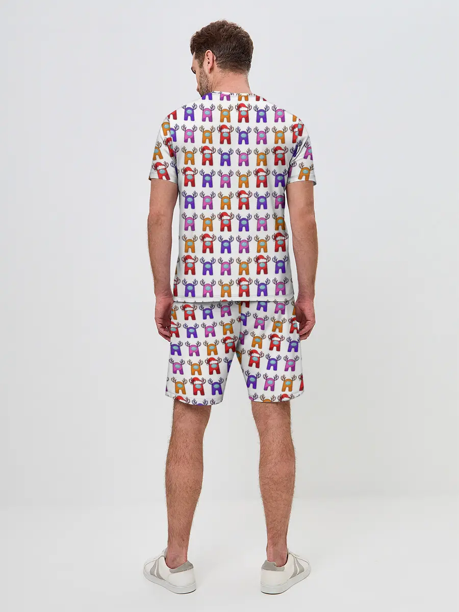 Мужской костюм с шортами / Among Us