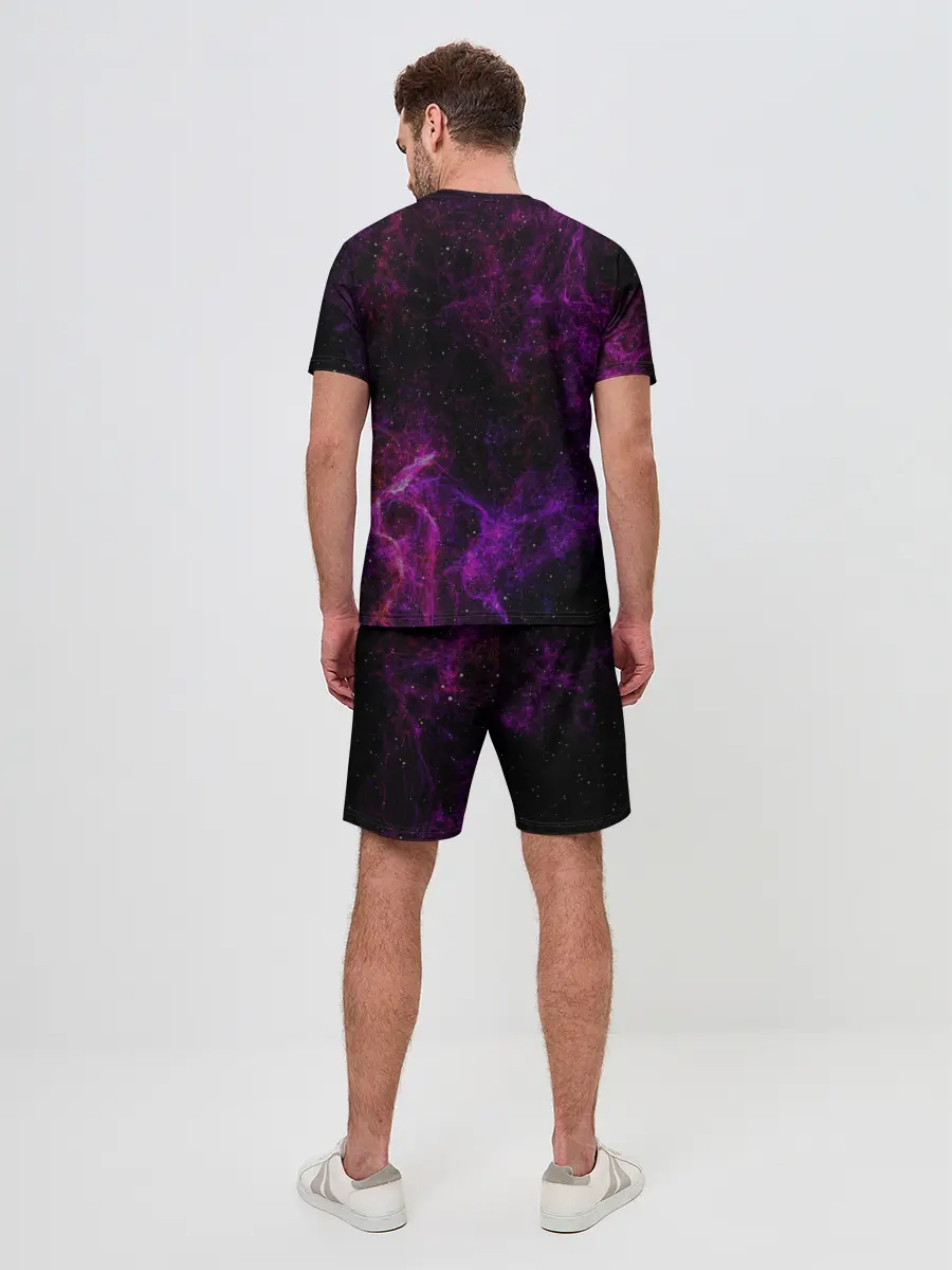 Мужской костюм с шортами / Кот