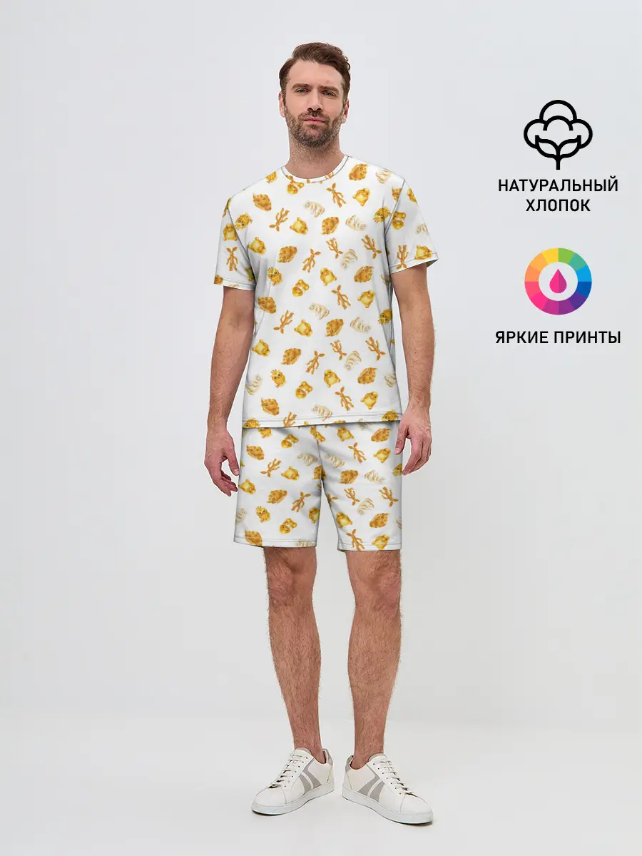 Мужской костюм с шортами / Baked Goods Kowalski Pattern