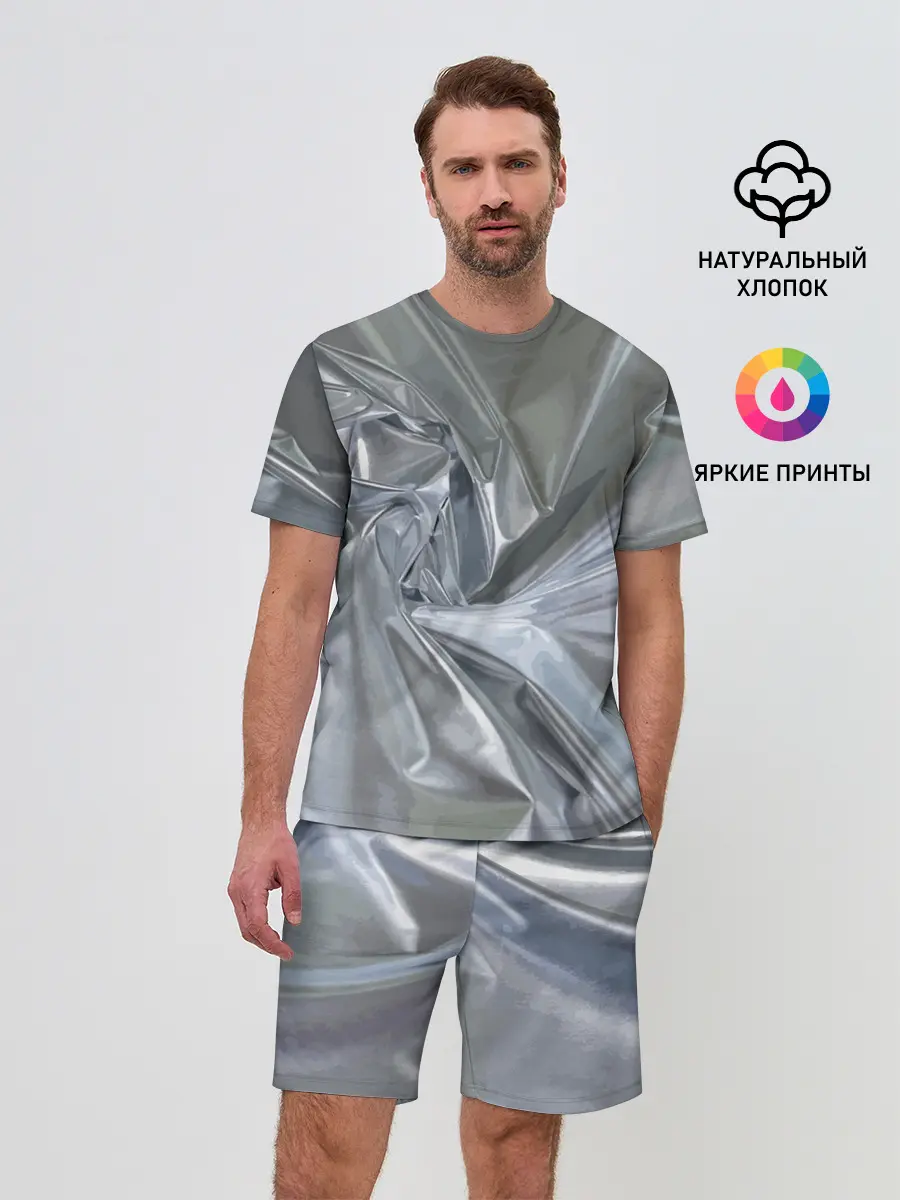 Мужской костюм с шортами / Чарующая фольга