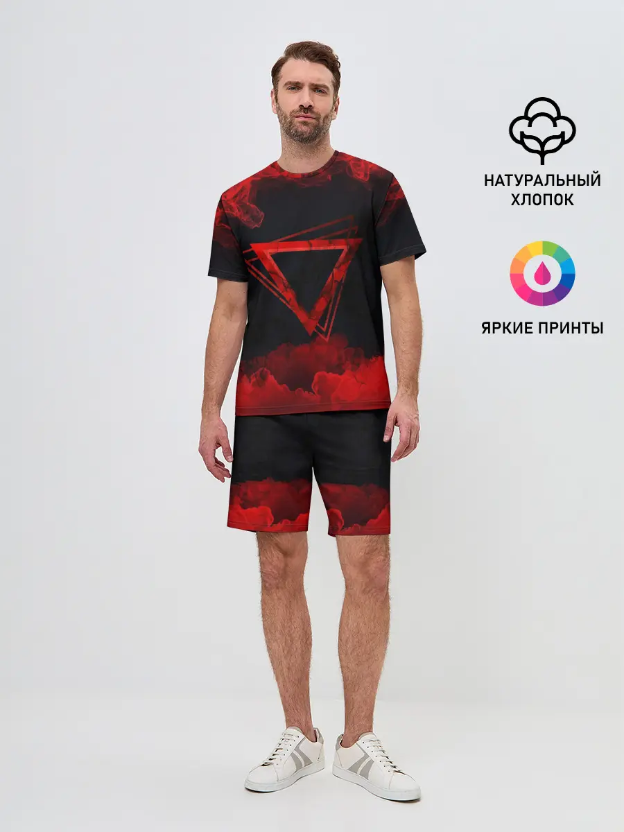 Мужской костюм с шортами / FIRE