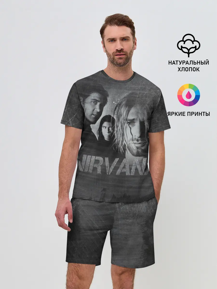 Мужской костюм с шортами / Нирвана