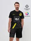 Мужской костюм с шортами / BORUSSIA выездная сезон 20/21