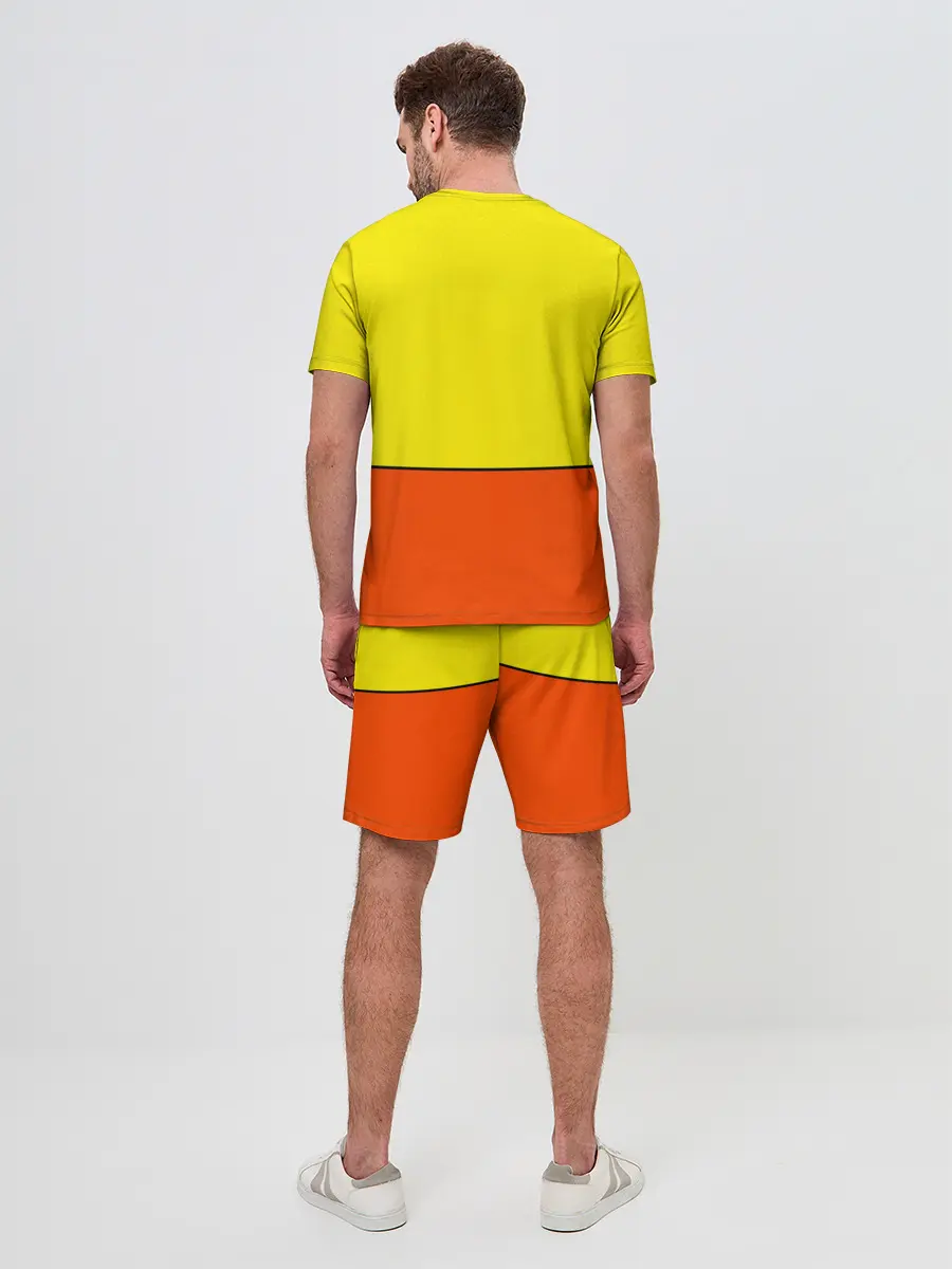 Мужской костюм с шортами / Пикачу