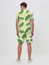 Мужской костюм с шортами / Огурчики