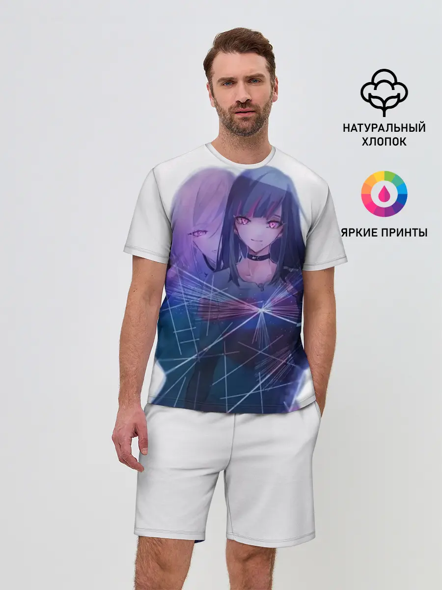 Мужской костюм с шортами / акудама драйв