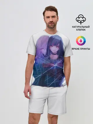 Мужской костюм с шортами / акудама драйв