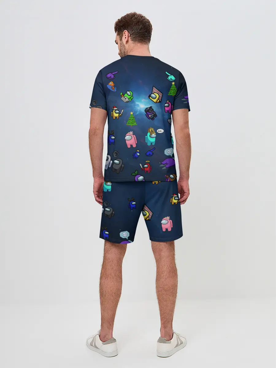 Мужской костюм с шортами / Among US